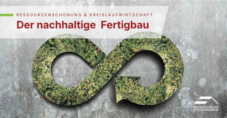 Nachhaltiger Fertigbau: Kreislaufwirtschaft & Ressourcenschonung